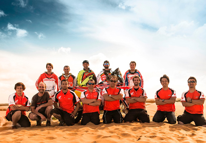 Honda South America Rally Team Dakar 2015 2