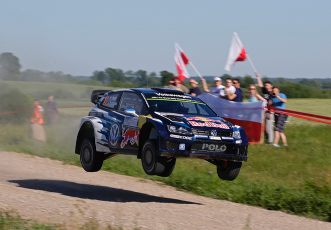 WRC - Polonia 2015 - Dia 2 - Sebastien Ogier - VW Polo R