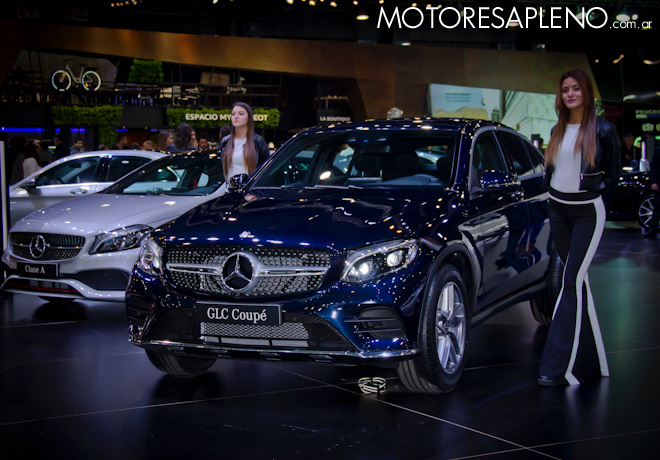 Mercedes-Benz GLC Coupe en el Salon del Automovil de Buenos Aires 2017