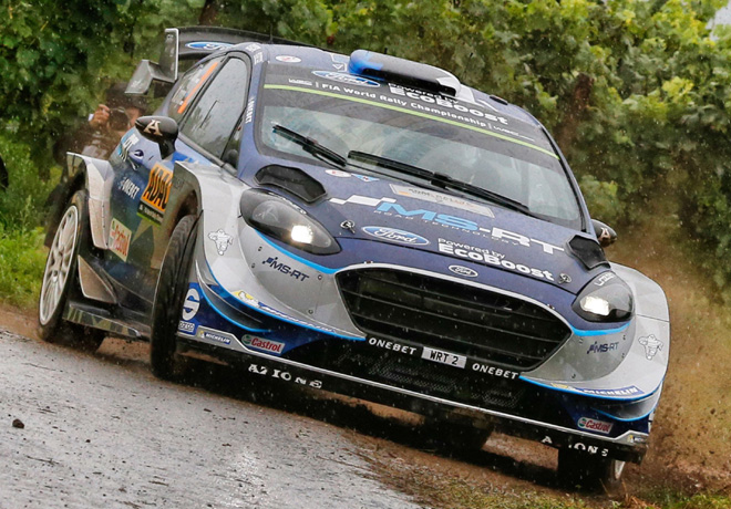 WRC - Alemania 2017 - Dia 3 - Ott Tanak - Ford Fiesta WRC