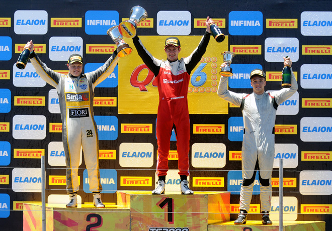 TC2000 - Rosario 2018 - Carrera Final - Matias Cravero - Marcelo Ciarrocchi - Geronimo Nunez en el Podio